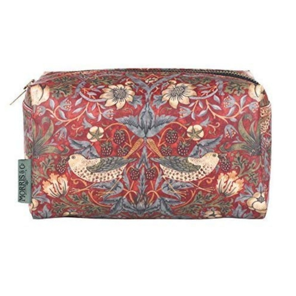 Large Cosmetic Bag - Morris & Co. "Strawberry Thei